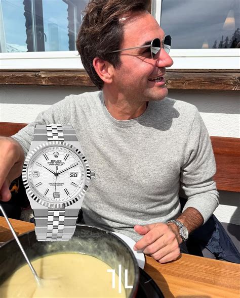 federer rolex